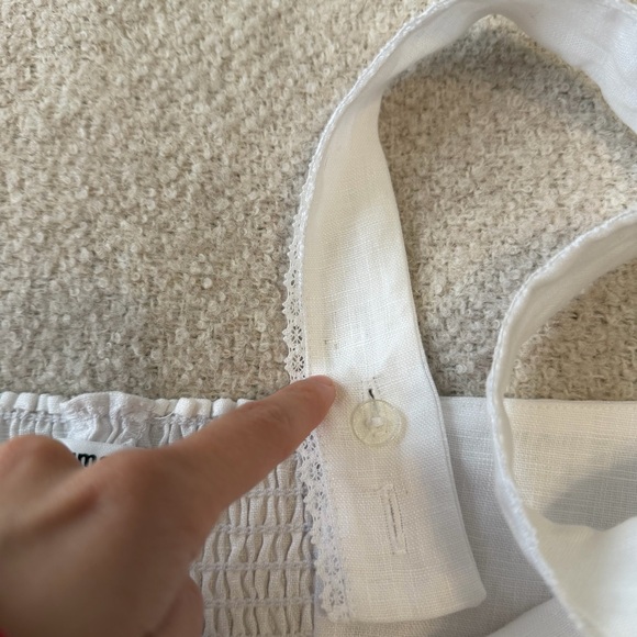 Reformation Tagliatelle Linen Top - Picture 9 of 14